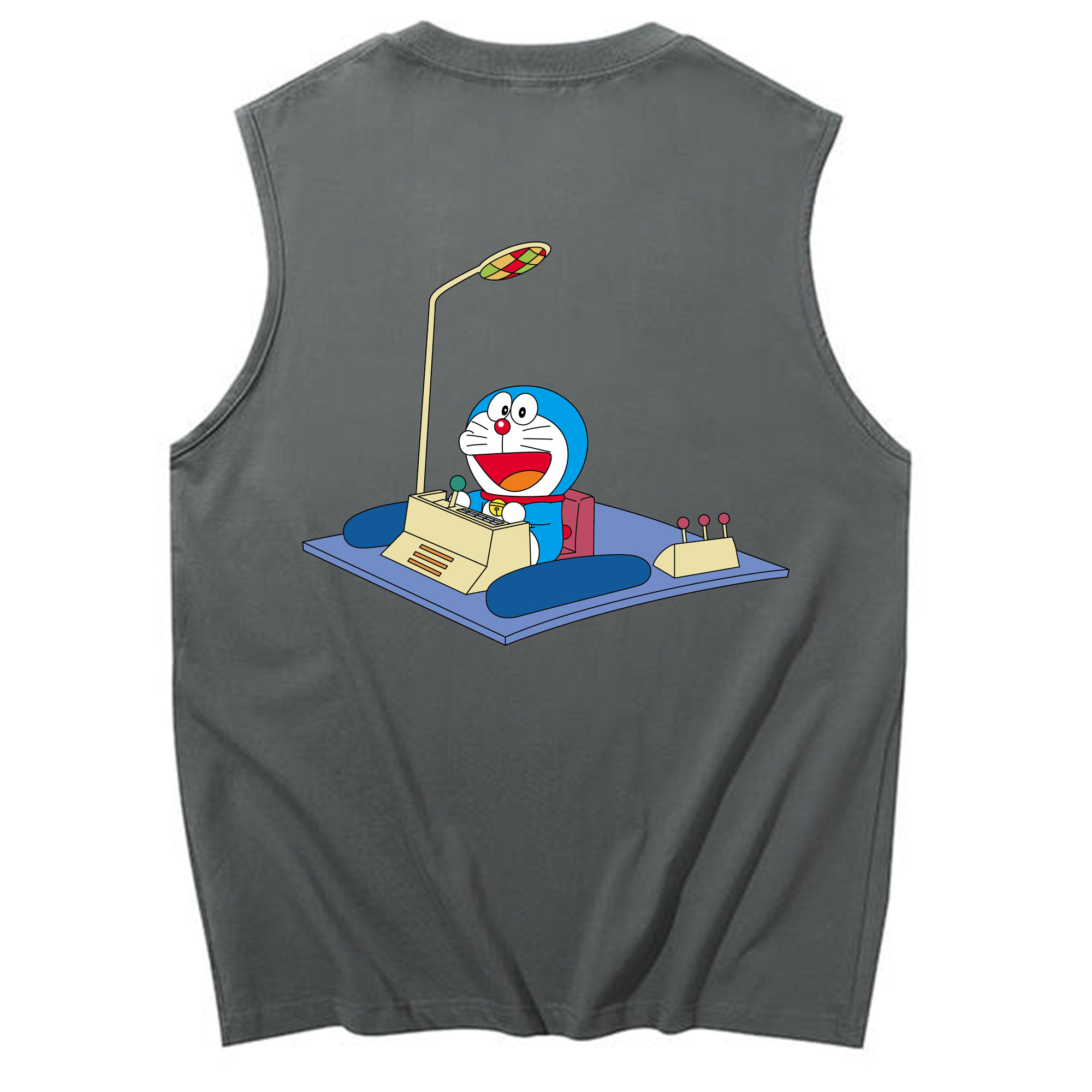 （画像用） ドラえもん Doraemon コットン100％タンクトップ（背面プリント）